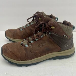 KEEN Womens Terradora 2 Mid Height Leather Waterproof hiking boots sz 9.5
